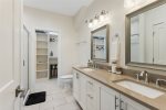 master bathroom - double vanity
